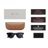 Умные очки Ray-Ban Meta* Headliner Gen 2 Matte Black, Прозрачные линзы для компьютера Clear Blue-Violet (RW4013), размер M